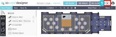 floor plan 3d event designer