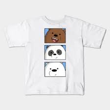 Miniso x we bare bears. We Bare Bears Kids T Shirts Teepublic