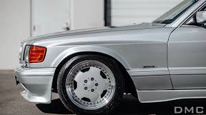 Mercedes AMG SEC 560 600 6.0 Forged Carbon Fiber Wide Body Kit: Fender  Flare Extensions for the W126 & C126 - DMC