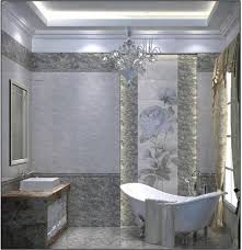 Bring the same bold style to your bathroom by creating a single statement wall with patterned tiles in a neutral hue. Modern Bathroom Tile Designs à¤¬ à¤¥à¤° à¤® à¤Ÿ à¤‡à¤² à¤¸ In Bhiwandi Mumbai Hindustan Ceramics Id 10888032348