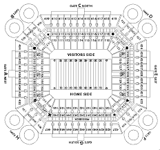 Dolphins Stadium Miami Fl Seating Charts Page