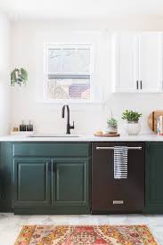 I combined timeless materials such as marble and stainless steel, installed new cabinetry, and refinished the old herringbone floors. 7 Kitchen Cabinet Colors We Can T Stop Swooning Over Real Simple