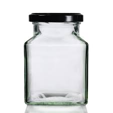 Square Glass Jars Uk Glass Packaging