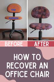 Learn How To Recover An Office Chair