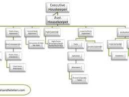 housekeeping organizational chart in 5
