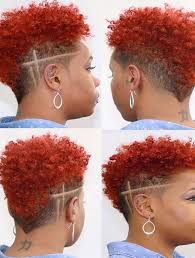 We have compiled a list of 50 beautiful, captivating hairstyles that will look wonderful on your natural hair. Hottest Short Red Curls For Black Women In 2019 Stylezco