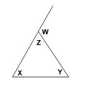 exterior angle of a triangle free
