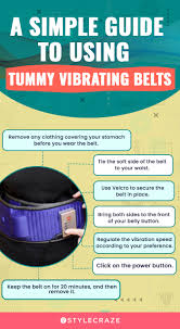 are tummy vibrating belts effective for