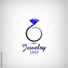 vector jewelry logo design template