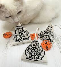 I drink tea almost daily and i usually have a cat staring at me while i drink it. Catnip Toys Tea Bag Cat Toys By Freak Meo Wt Notonthehighstreet Com