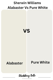 sherwin williams alabaster vs pure