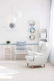 Wallpaper Border In Blue For Baby Room