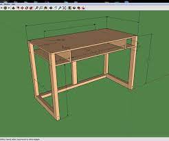 Simple Computer Desk Diy Desk Plans