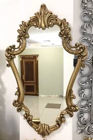 Ornate Antique Gold Wall Mirror Wall