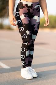 Troops Squad Workout Leggings Military Green