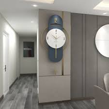 Pendulum Wall Clock Modern Midnight