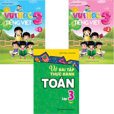 Combo 3 Vui Học Tiếng Việt Lớp 3 Tập 1 - Tập 2 + Vở Bài Tập Thực Hành Toán  Lớp 3 Tập 2 - Sách tham khảo cấp I
