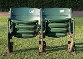 old wrigley field seats going up