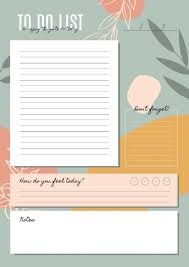 free to do list template to customize