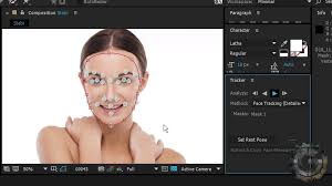 digital makeup using tracking in