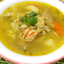sopa de pollo cuban style en soup