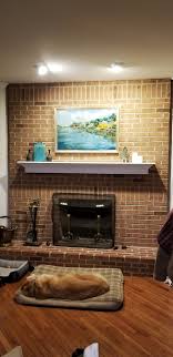 To Paint Brick Fireplace White Or Not