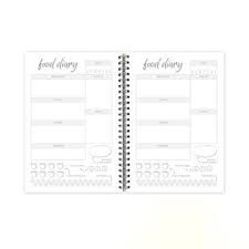 Weight Loss Food Diary Happy Food Planner Food Journal