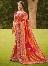 latest indian wedding sarees designs