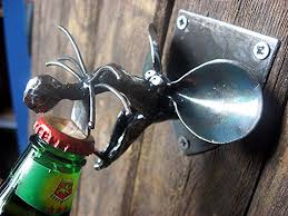 Rat Bottle Opener Wall Mounted And