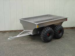 tandem axle aluminum trailer all