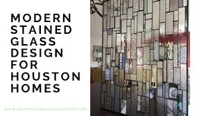 Modern Stained Glass Design For Houston