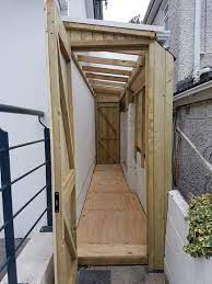 Lean To Shed Cabinteely Side Passage