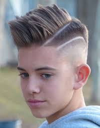 Classic french with high fade. 90 Cool Haircuts For Kids For 2021