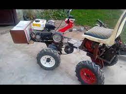 Detali Motocultor Mini Tractor 4x4