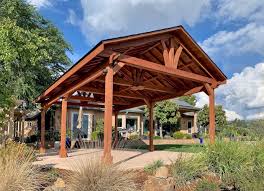 Outdoor Pavilion Kits Handcrafted From