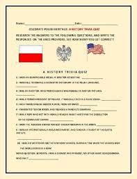 Jul 29, 2021 · quick poland facts and numbers: Polish Heritage A History Trivia Quiz W Bonus Question Answer Key