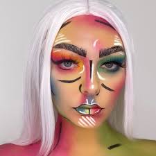 pop art face paint tutorial pro face