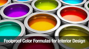 Foolproof Color Formulas For Interior