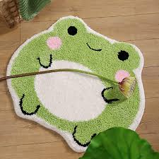 cute frog bath mat non slip bath rug