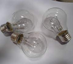 A60 Globe Lighting E27 Clear Frosted