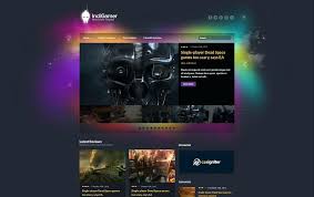 The Gaming Template Version Technology Site Templates Free