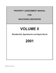 Wisconsin Property Assessment Manual