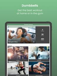 dumbbell workout plan app drops