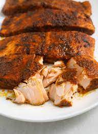 oven roasted bbq salmon craving