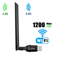 Usb Wifi Adapter 1200mbps Usb 3 0 Wireless Network Wifi Dongle With 5dbi Antenna For Pc Desktop Laptop Mac Dual Band 2 4g 5g 802 11ac Support