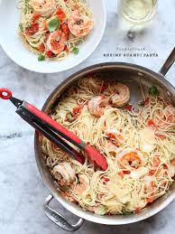 The thicker, flatter shape is ideal for the sauce. Easy Shrimp Scampi Pasta Recipe The Best Foodiecrush
