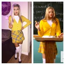 The clothes in the app, as well as the other 59 outfits cher wears, were put together by mona may , the costume designer of clueless. Cher From Clueless Halloween Costume Clueless Halloween Costume Clueless Costume Party Outfit College