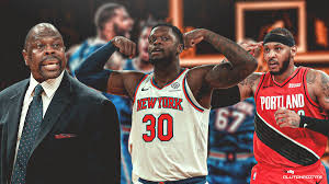 Julius randle in white jersey in front of msg background treated art. Knicks News Julius Randle Sets New Franchise Record For New York