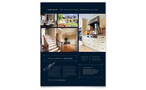 New Realtor Brochure Template Real Estate Templates Brochures Flyers