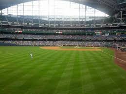 Miller Park Section Fridays Front Row Home Of Milwaukee